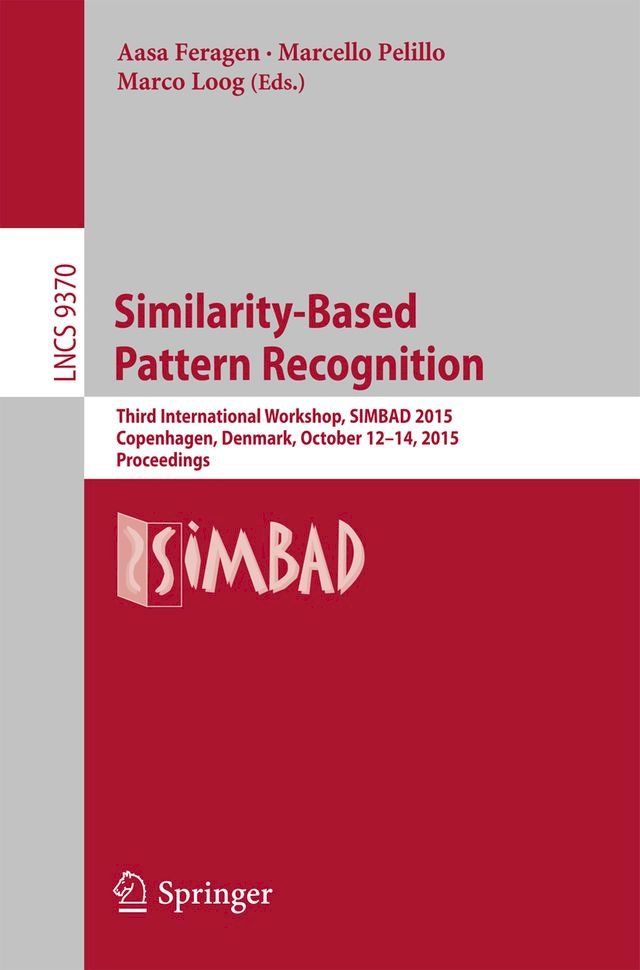  Similarity-Based Pattern Recognition(Kobo/電子書)