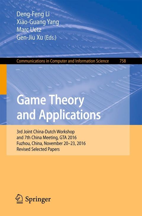 Game Theory and Applications(Kobo/電子書)