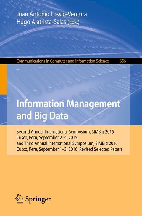 Information Management and Big Data(Kobo/電子書)