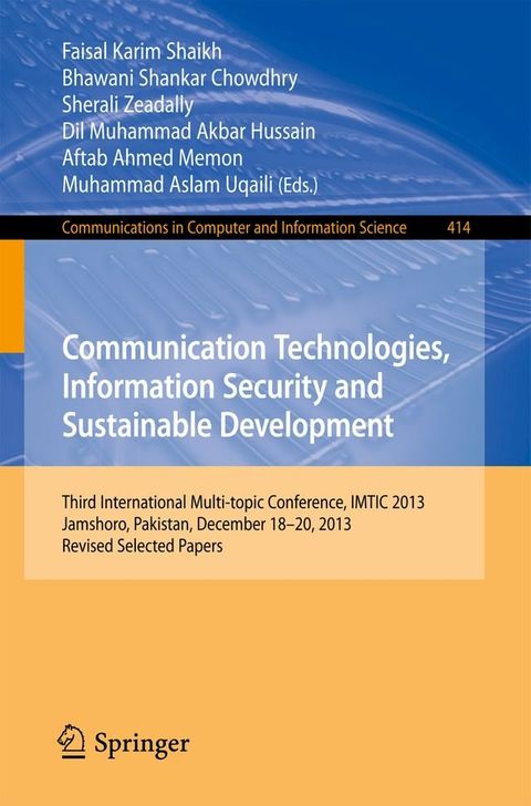 Communication Technologies, Information Security and Sustainable Development(Kobo/電子書)