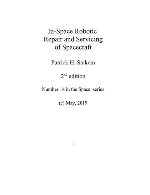 In Space Robotic Repair and Servicing of Spacecraft(Kobo/電子書)