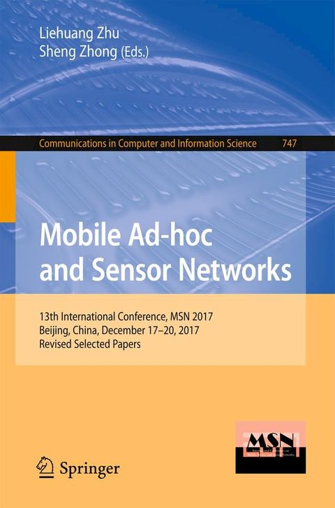 Mobile Ad-hoc and Sensor Networks(Kobo/電子書)