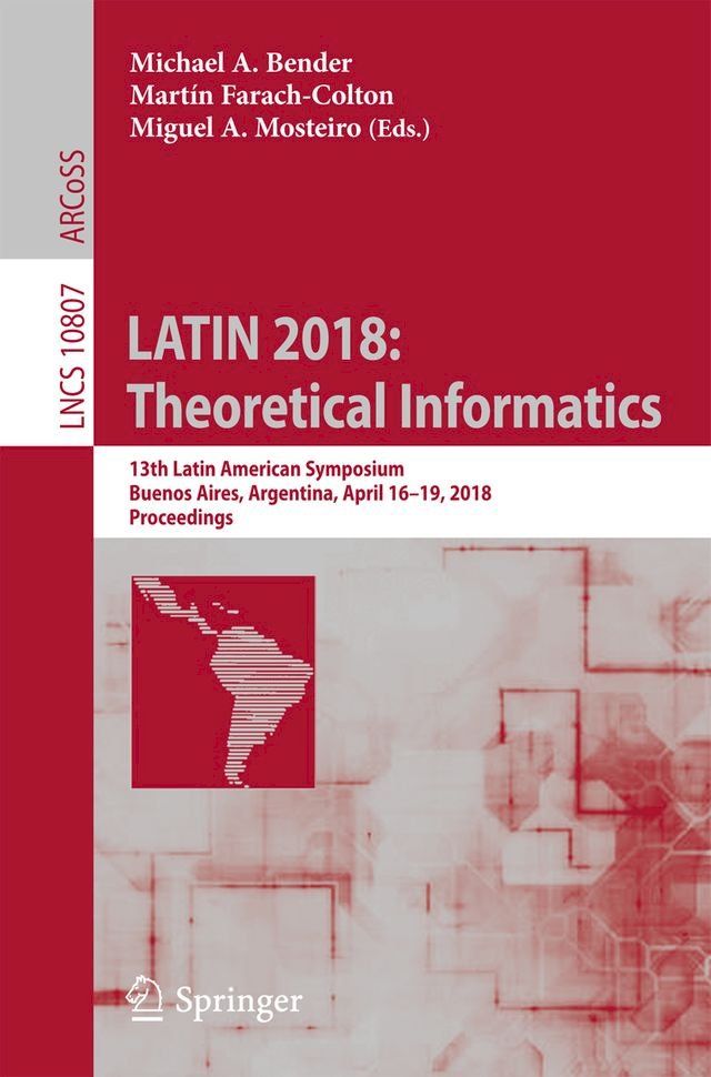  LATIN 2018: Theoretical Informatics(Kobo/電子書)