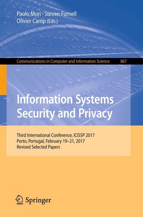 Information Systems Security and Privacy(Kobo/電子書)