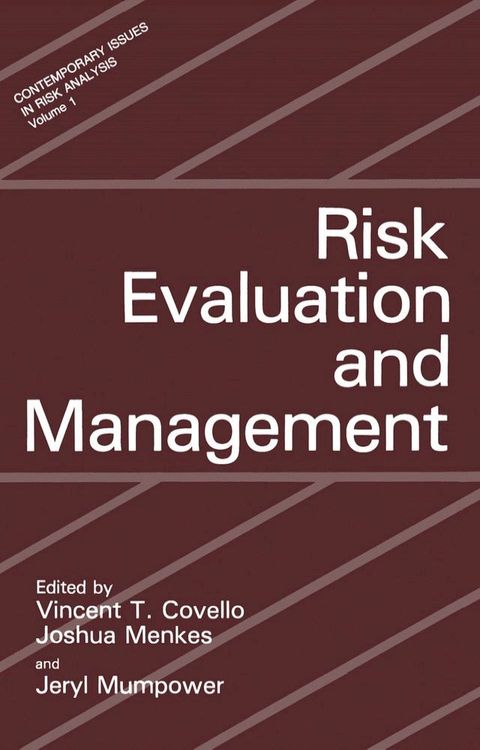 Risk Evaluation and Management(Kobo/電子書)