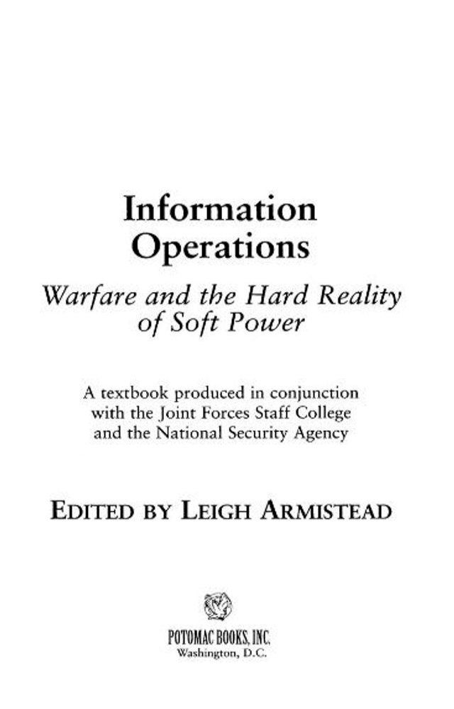  Information Operations(Kobo/電子書)