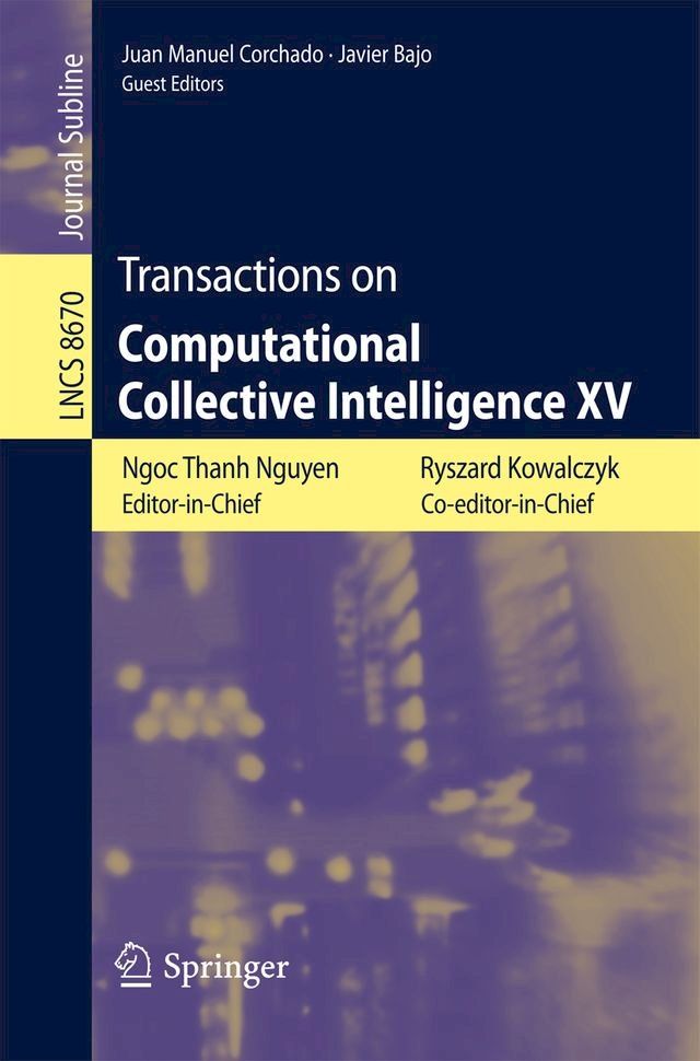  Transactions on Computational Collective Intelligence XV(Kobo/電子書)