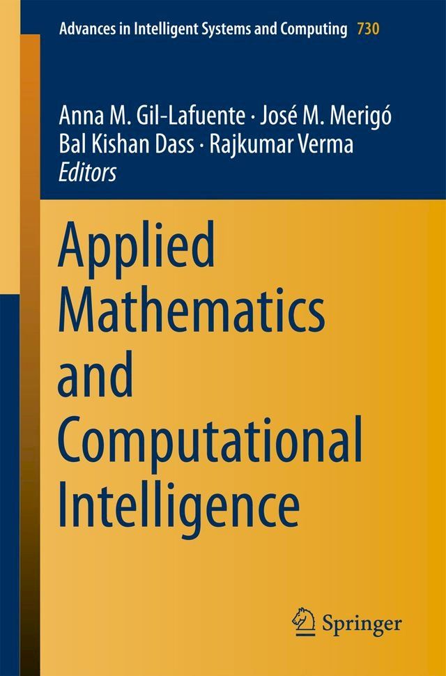  Applied Mathematics and Computational Intelligence(Kobo/電子書)