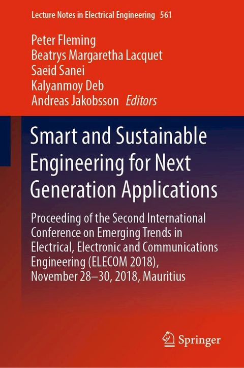 Smart and Sustainable Engineering for Next Generation Applications(Kobo/電子書)