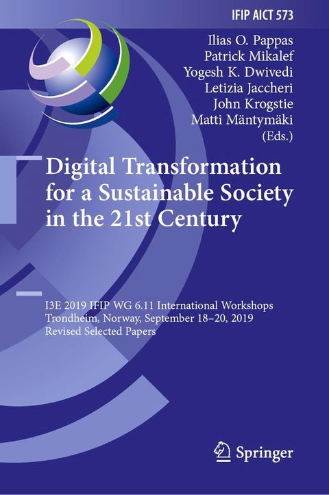 Digital Transformation for a Sustainable Society in the 21st Century(Kobo/電子書)