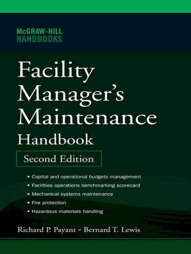  Facility Manager's Maintenance Handbook 2E (PB)(Kobo/電子書)