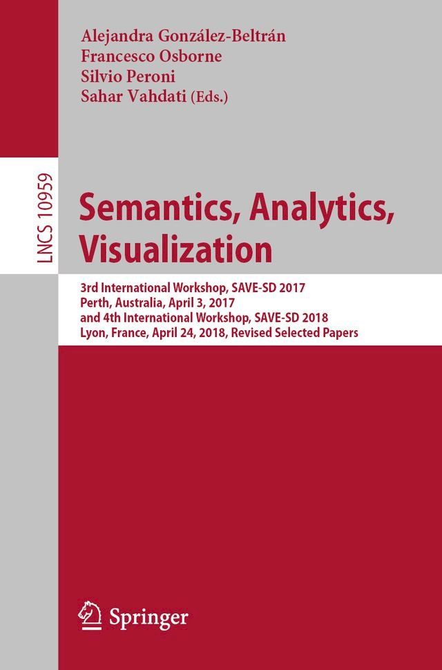  Semantics, Analytics, Visualization(Kobo/電子書)