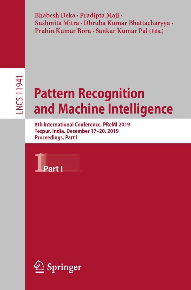  Pattern Recognition and Machine Intelligence(Kobo/電子書)