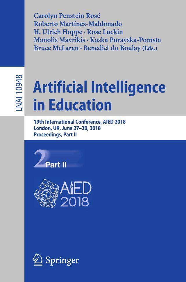  Artificial Intelligence in Education(Kobo/電子書)