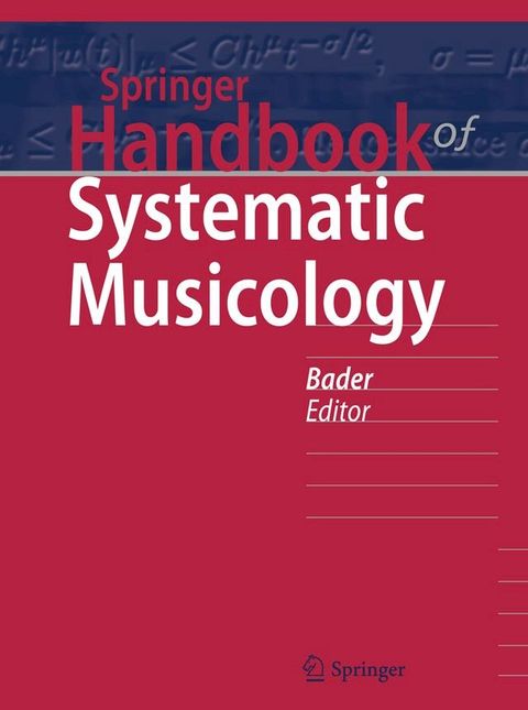 Springer Handbook of Systematic Musicology(Kobo/電子書)