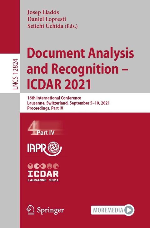 Document Analysis and Recognition – ICDAR 2021(Kobo/電子書)