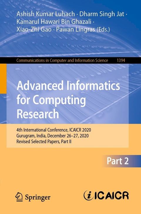 Advanced Informatics for Computing Research(Kobo/電子書)