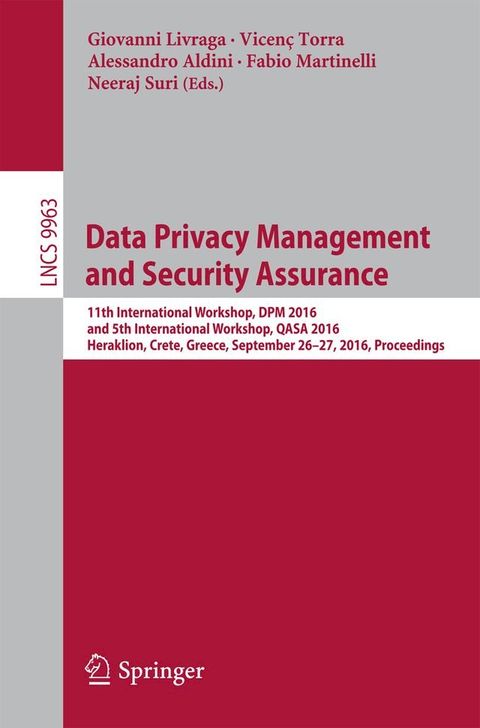 Data Privacy Management and Security Assurance(Kobo/電子書)