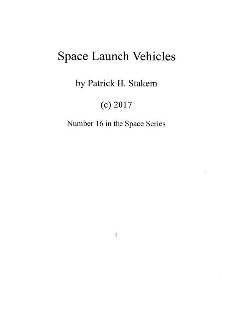 Space Launch Vehicles(Kobo/電子書)