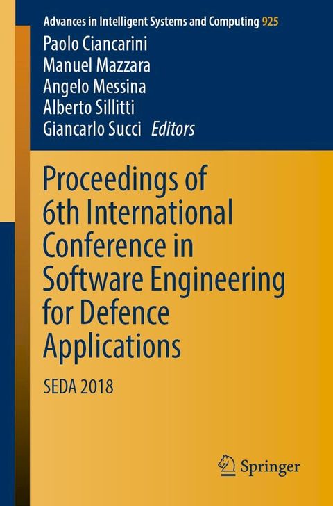 Proceedings of 6th International Conference in Software Engineering for Defence Applications(Kobo/電子書)