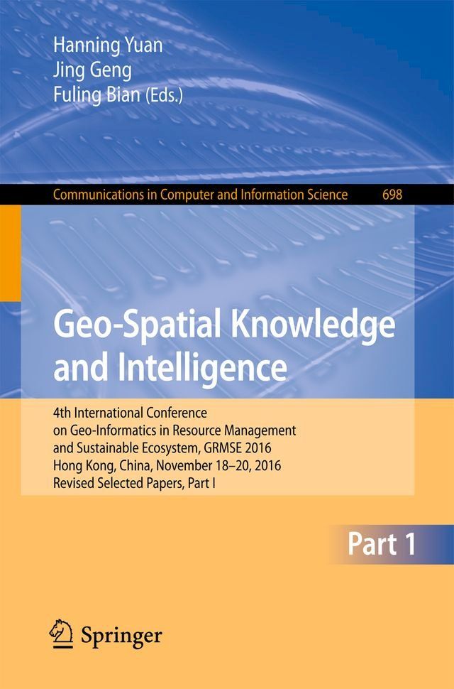  Geo-Spatial Knowledge and Intelligence(Kobo/電子書)