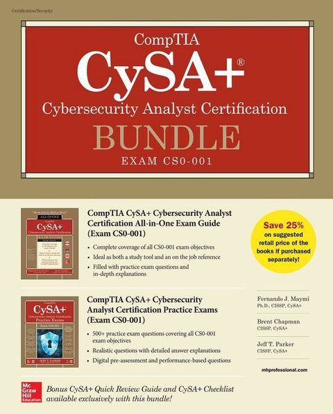 CompTIA CySA+ Cybersecurity Analyst Certification Bundle (Exam CS0-001)(Kobo/電子書)