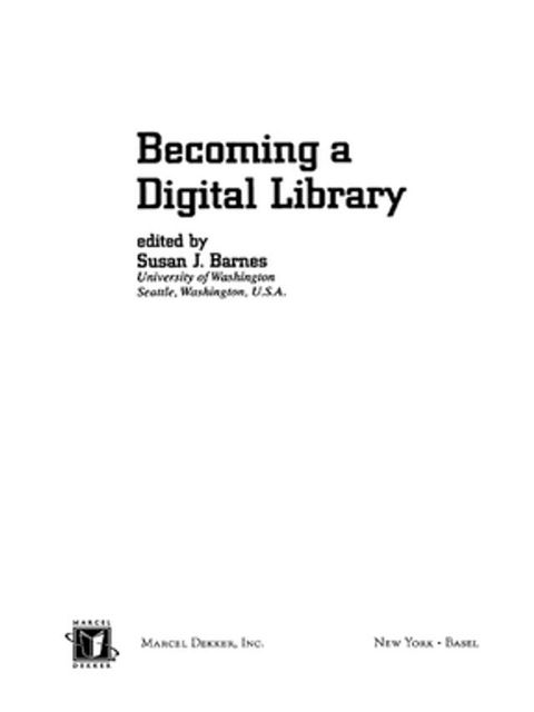 Becoming a Digital Library(Kobo/電子書)