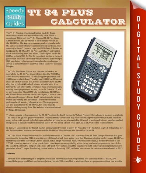 Ti 84 Plus Calculator(Kobo/電子書)