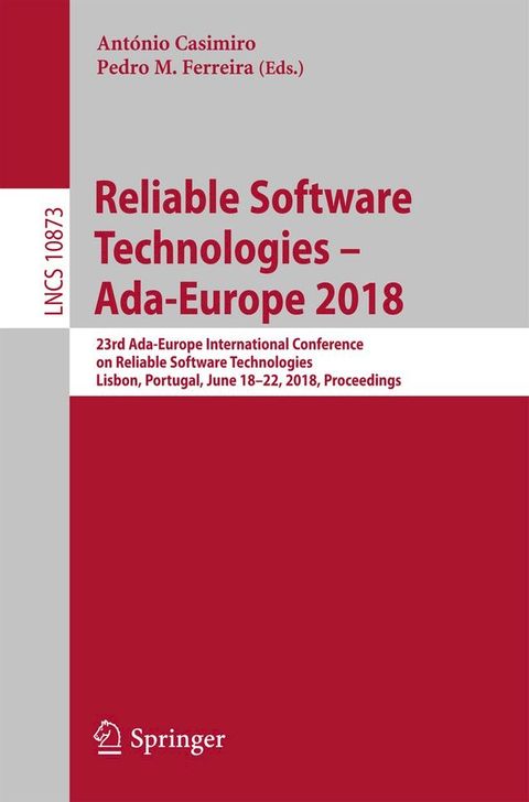 Reliable Software Technologies – Ada-Europe 2018(Kobo/電子書)