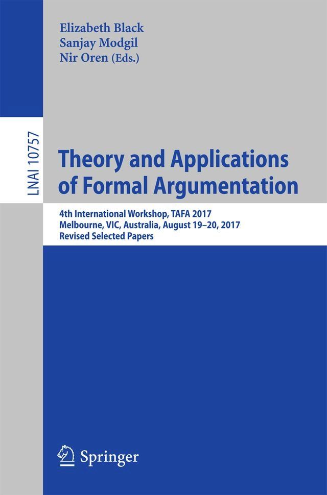  Theory and Applications of Formal Argumentation(Kobo/電子書)