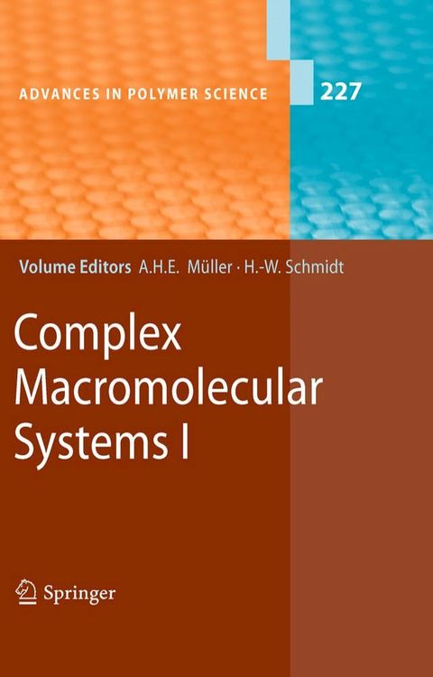 Complex Macromolecular Systems I(Kobo/電子書)