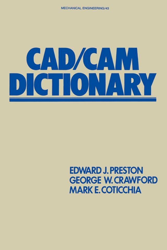  CAD/CAM Dictionary(Kobo/電子書)