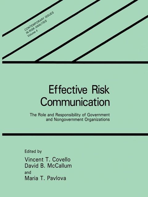 Effective Risk Communication(Kobo/電子書)