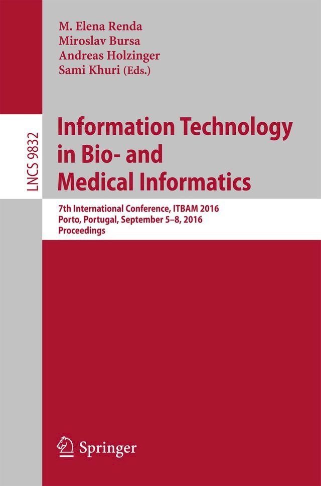  Information Technology in Bio- and Medical Informatics(Kobo/電子書)