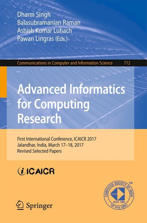 Advanced Informatics for Computing Research(Kobo/電子書)