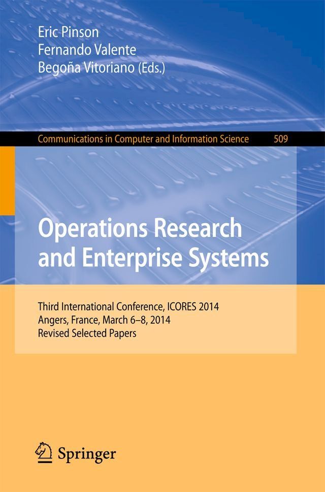  Operations Research and Enterprise Systems(Kobo/電子書)