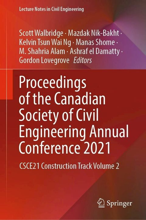 Proceedings of the Canadian Society of Civil Engineering Annual Conference 2021(Kobo/電子書)