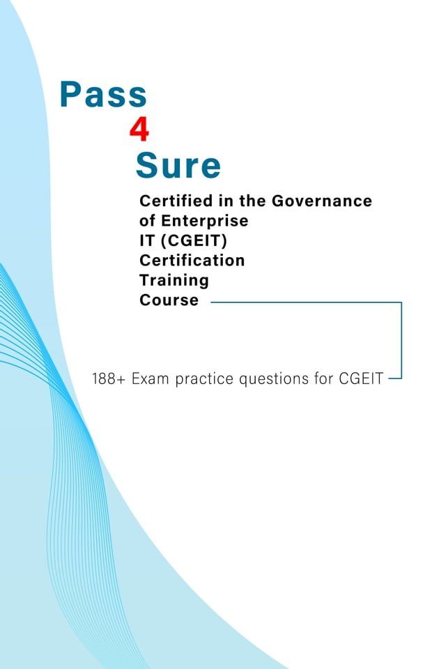 ISACA Certified in the Governance of Enterprise IT (CGEIT 