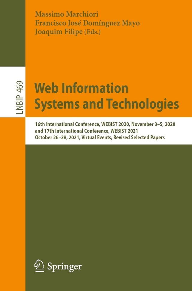  Web Information Systems and Technologies(Kobo/電子書)