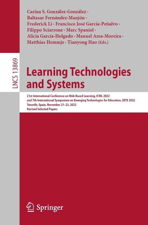 Learning Technologies and Systems(Kobo/電子書)