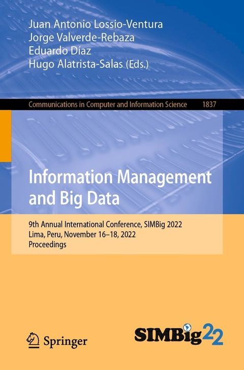 Information Management and Big Data(Kobo/電子書)