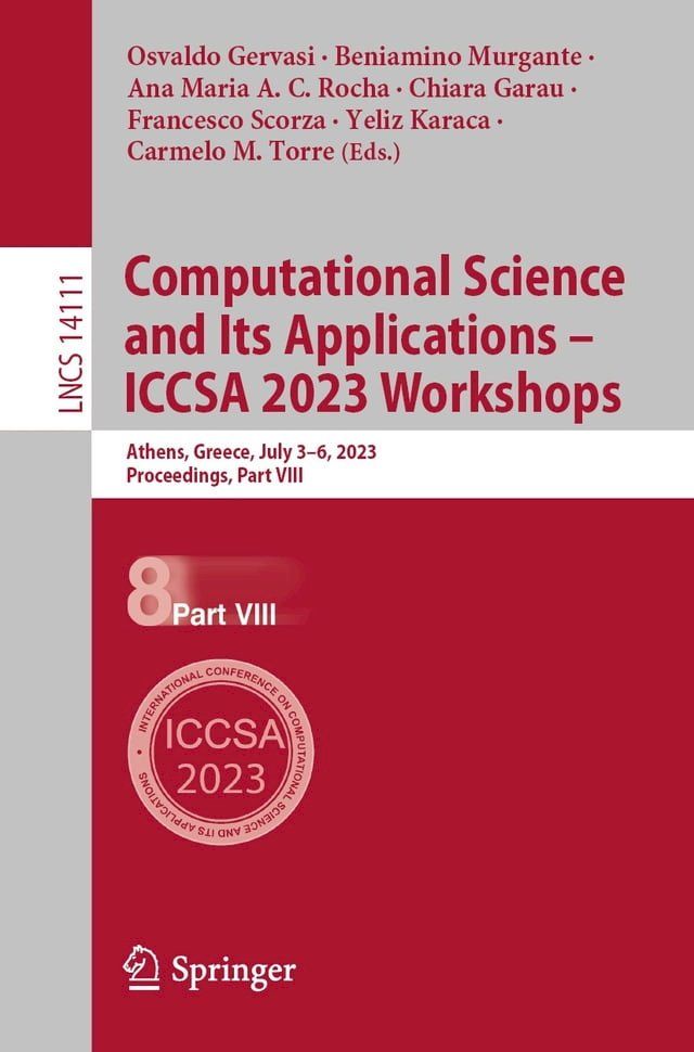  Computational Science and Its Applications – ICCSA 2023 Workshops(Kobo/電子書)