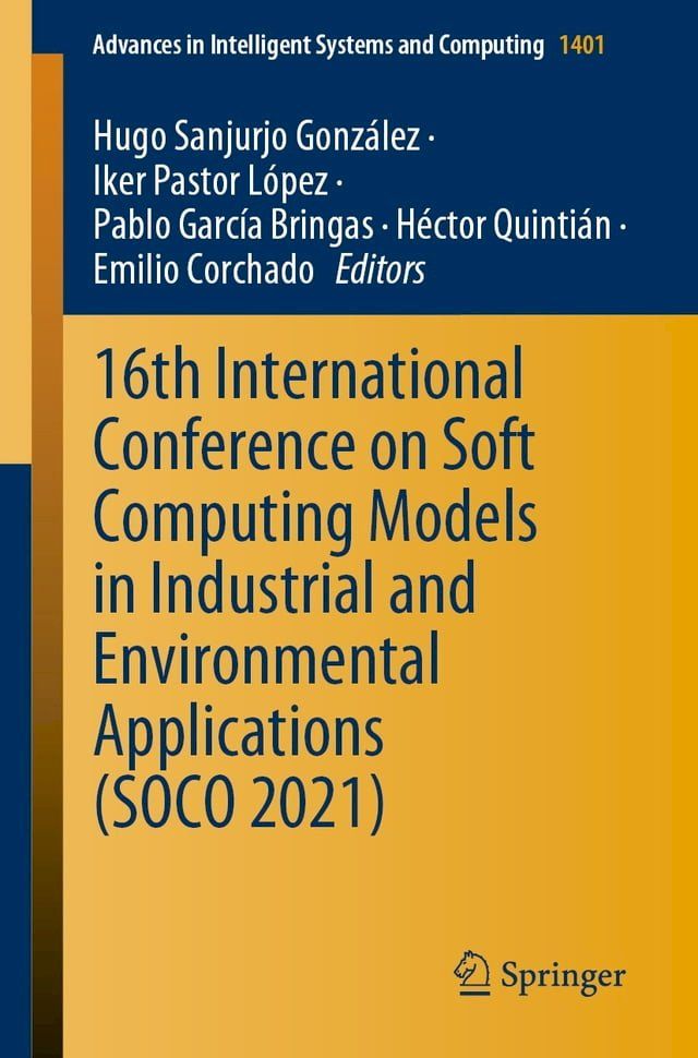  16th International Conference on Soft Computing Models in Industrial and Environmental Applications (SOCO 2021)(Kobo/電子書)