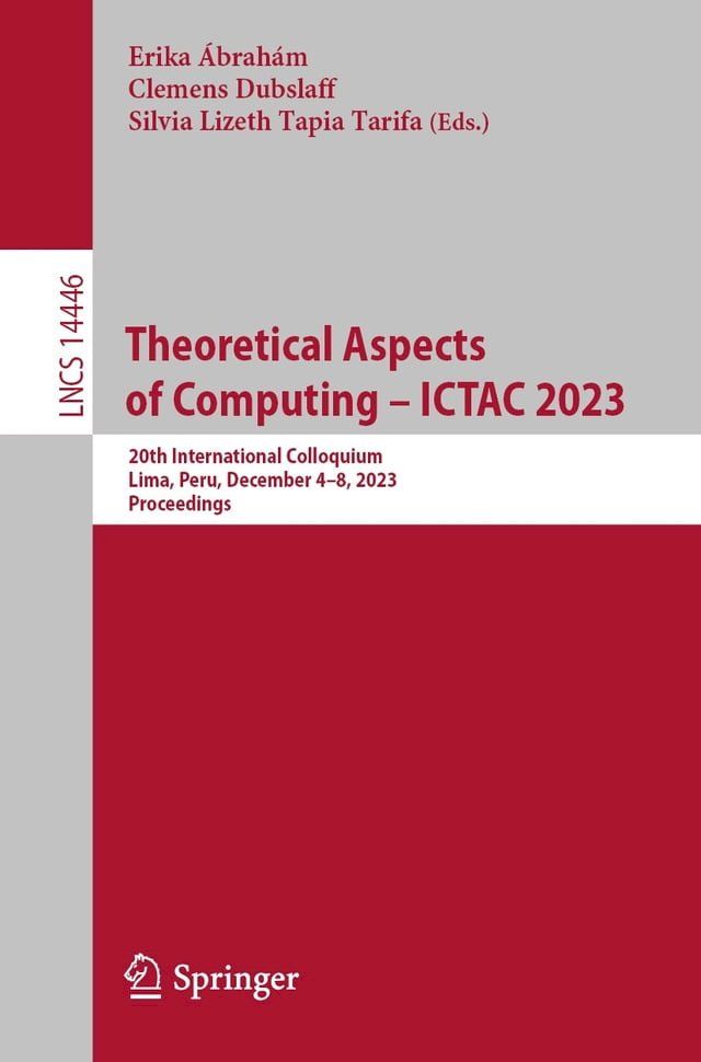  Theoretical Aspects of Computing – ICTAC 2023(Kobo/電子書)