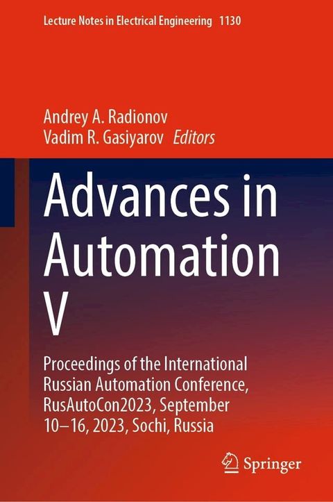 Advances in Automation V(Kobo/電子書)