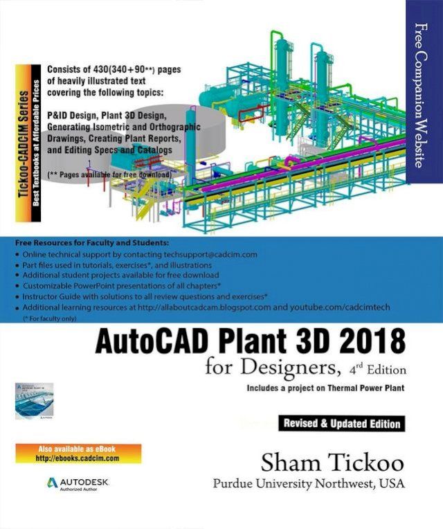  AutoCAD Plant 3D 2018 for Designers, 4th Edition(Kobo/電子書)