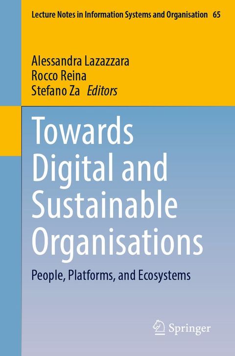 Towards Digital and Sustainable Organisations(Kobo/電子書)