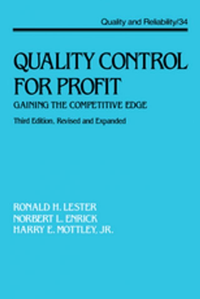  Quality Control for Profit(Kobo/電子書)