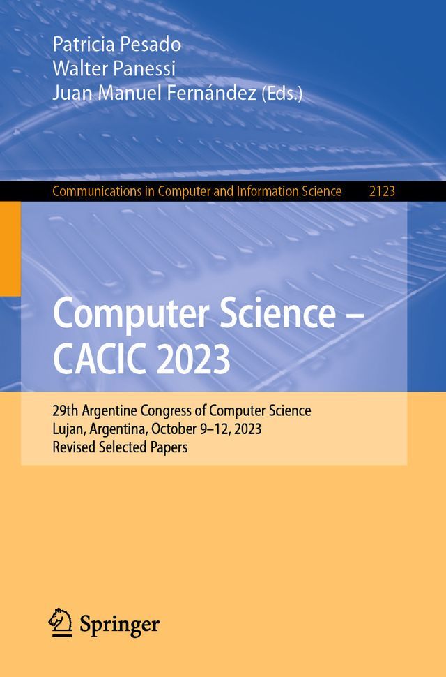  Computer Science – CACIC 2023(Kobo/電子書)