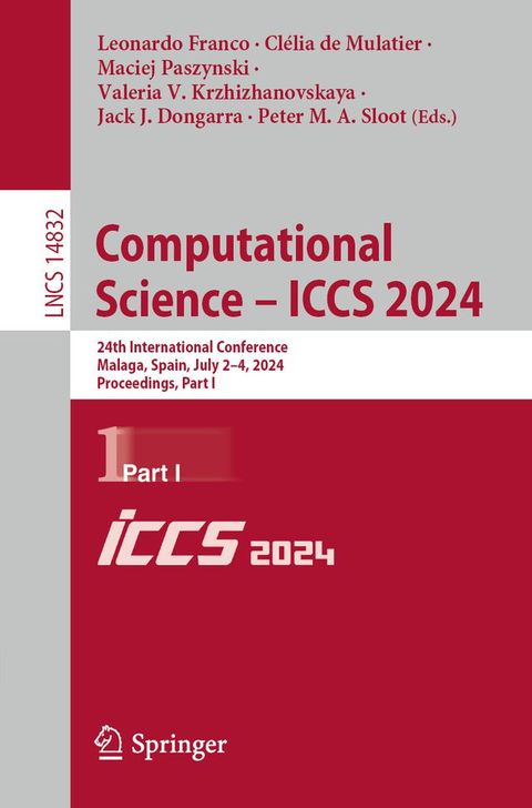 Computational Science – ICCS 2024(Kobo/電子書)